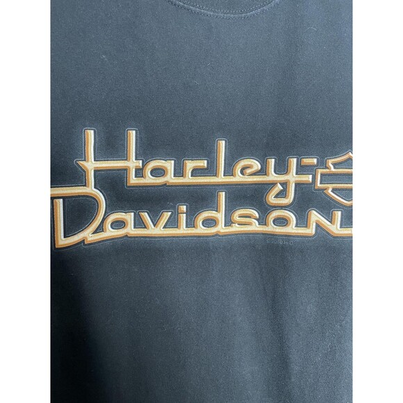 Vintage Harley Davidson Shirt Mens 5XL Black Heritage Gargoyle Graphic Y2k - Picture 2 of 9